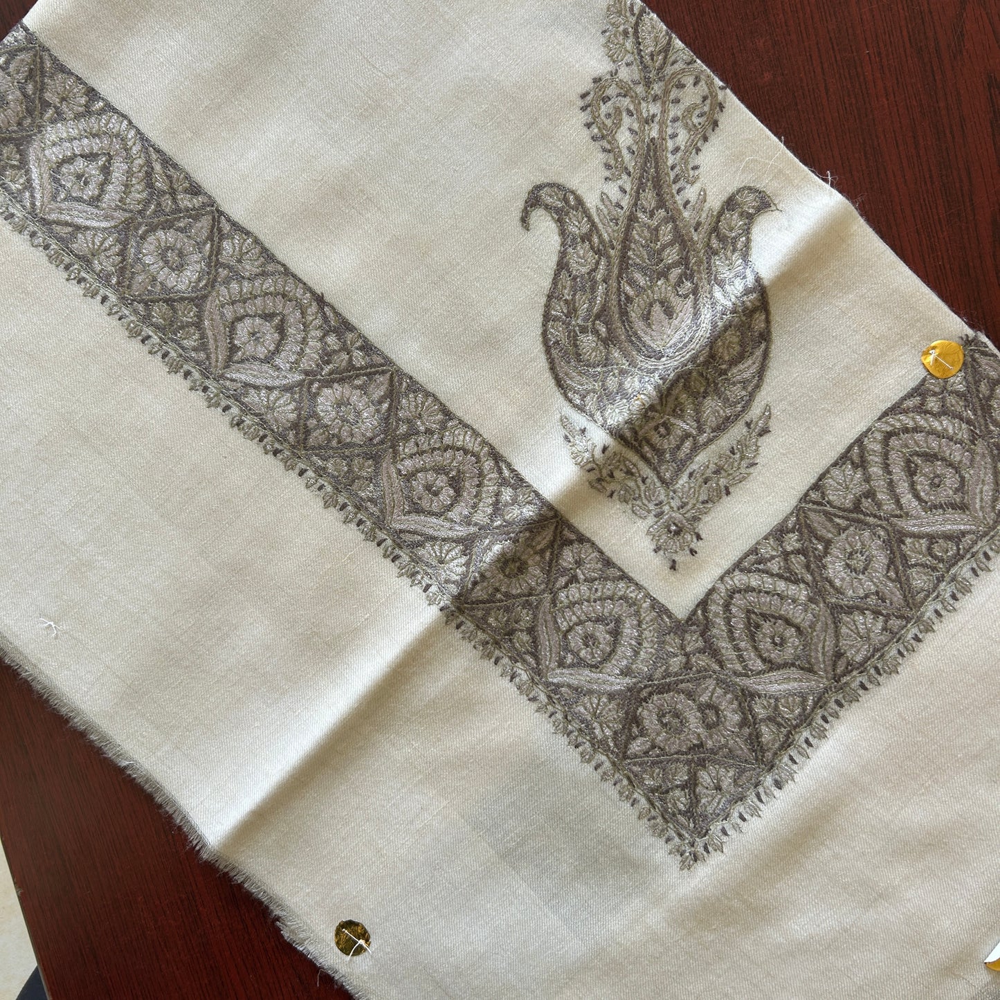 Brown Grey Handmade Full Turma