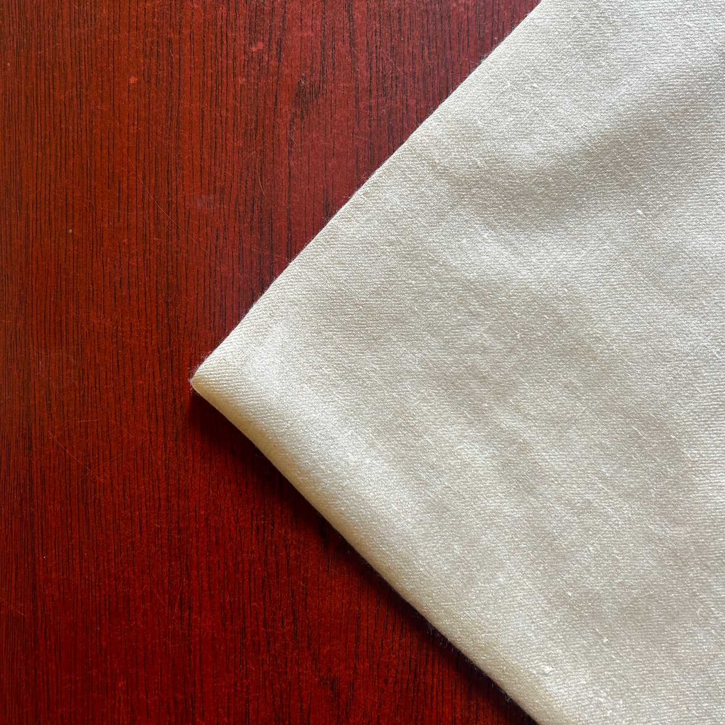 Cream White Plain Pashmina Shawl