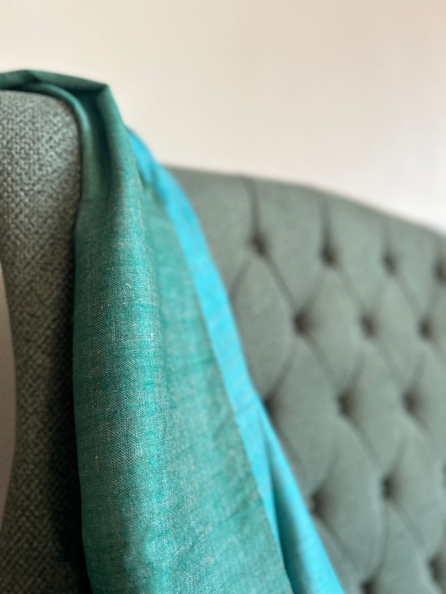 Double Colour Teal Solid
