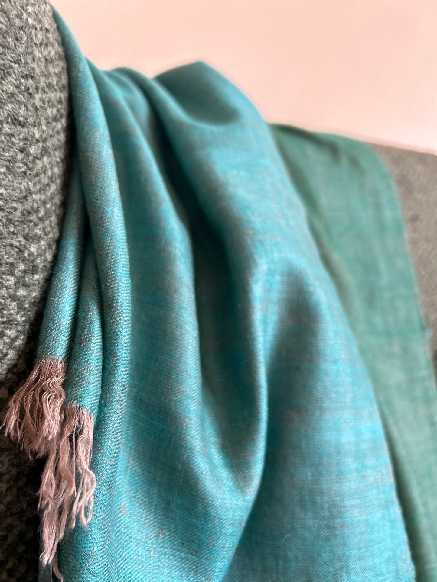Double Colour Teal Solid