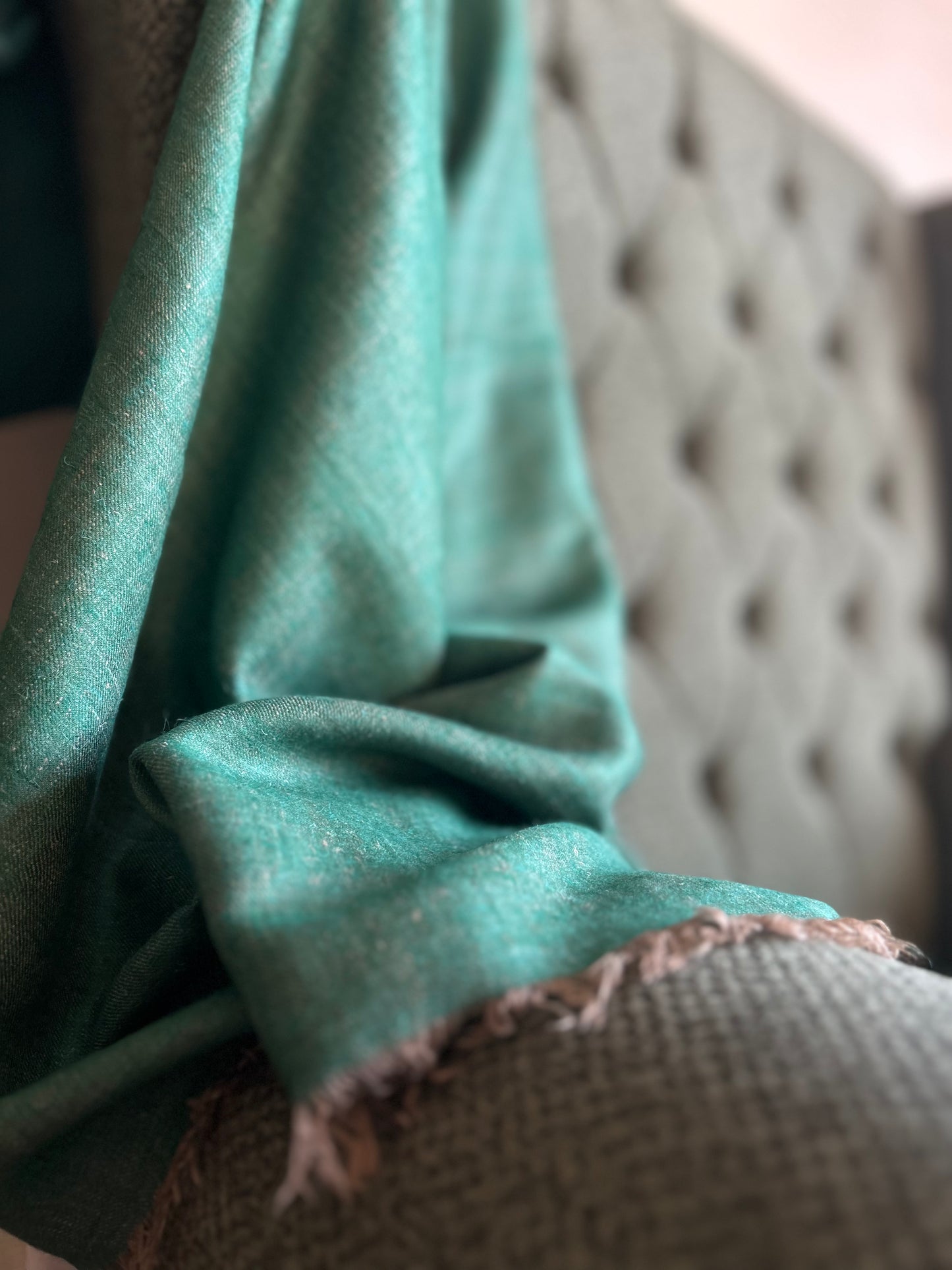Double Colour Teal Solid