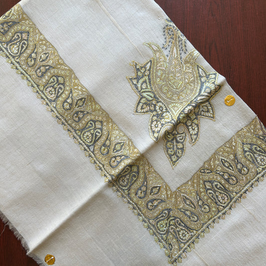 Gold grey Handmade Full Turma