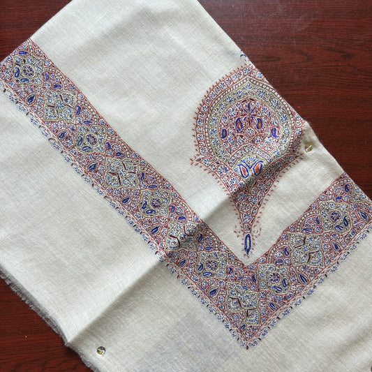 Royal Blue Rustic Handmade Pashmina Shawl