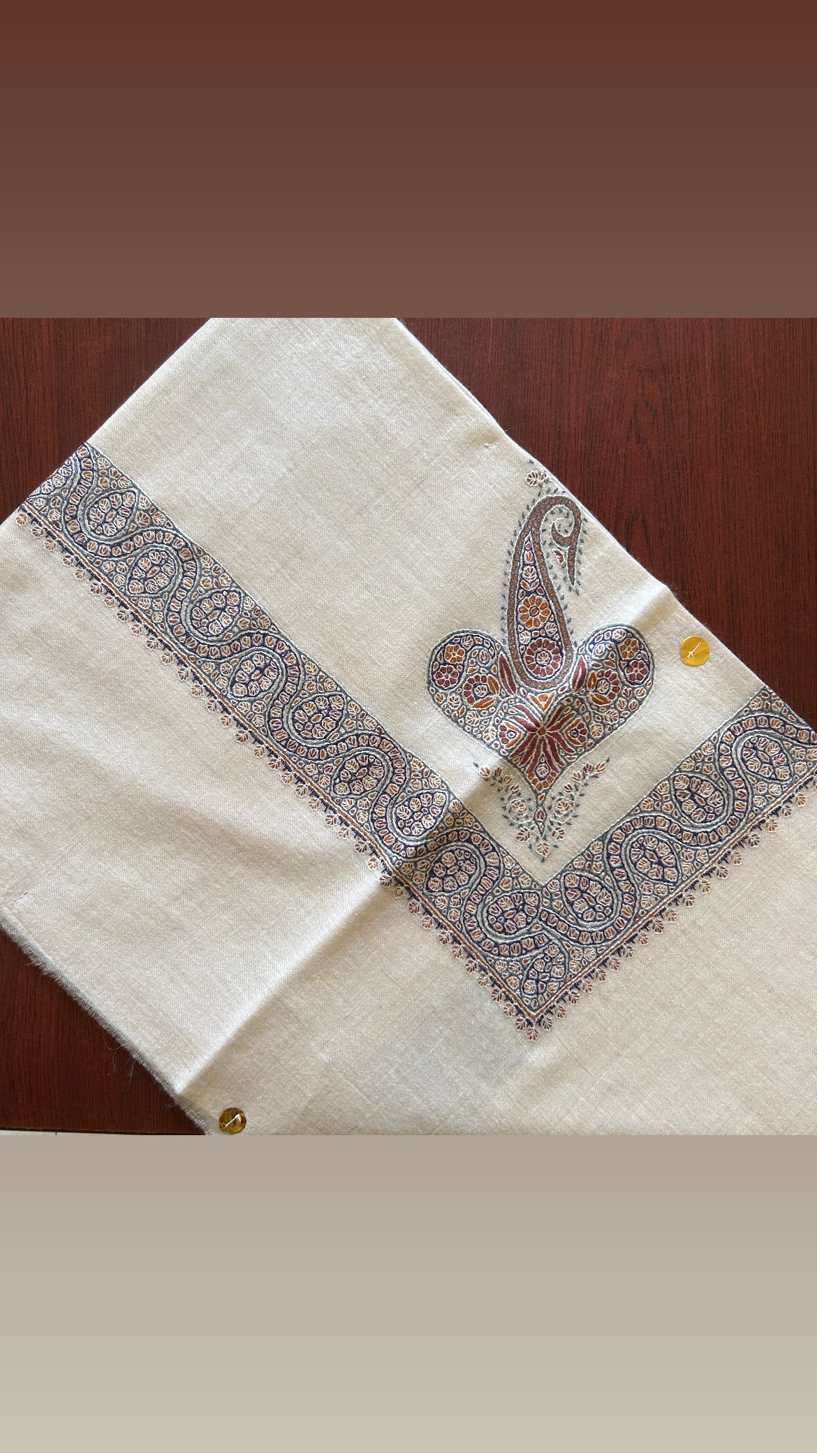 Blue Royale Handmade Pashmina Shawl