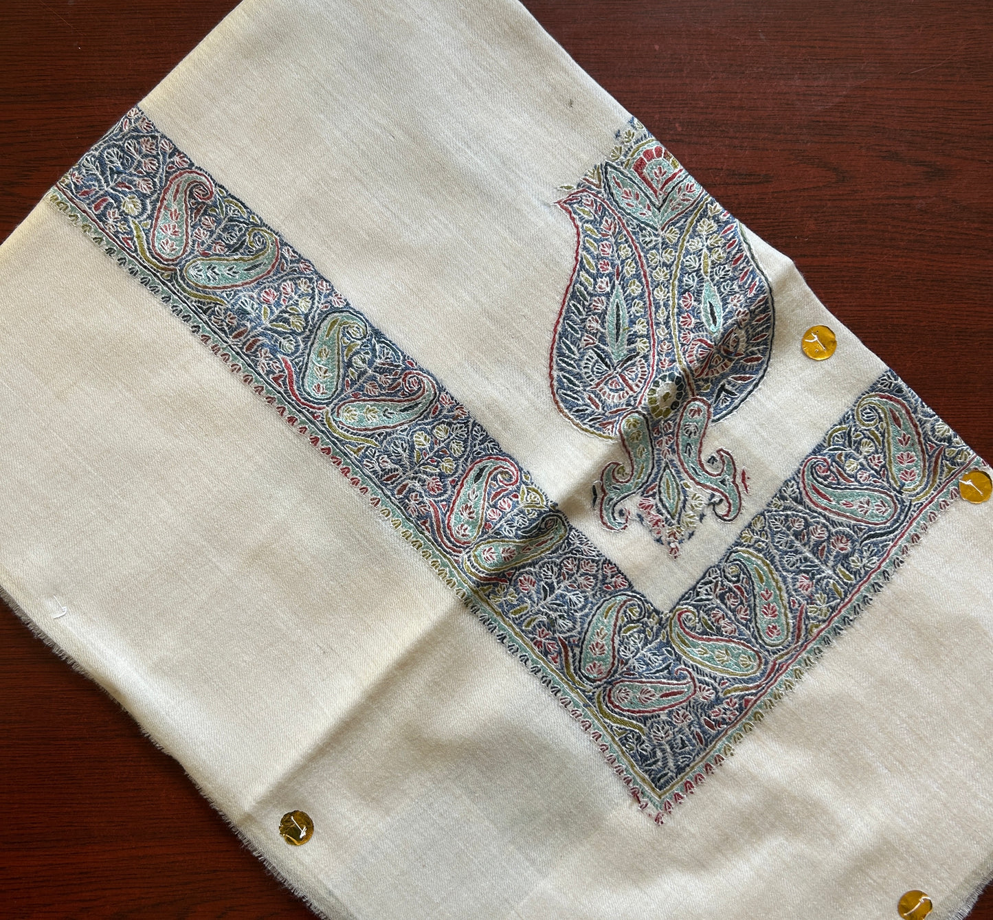 Royal Blue Paisley Handmade Full Turma