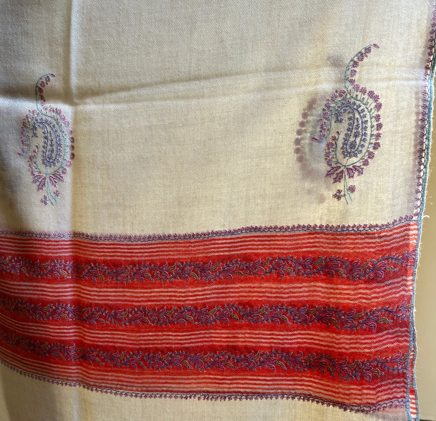 Truhashi Botidar Handmade Pashmina Shawl