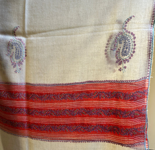 Truhashi Botidar Handmade Pashmina Shawl