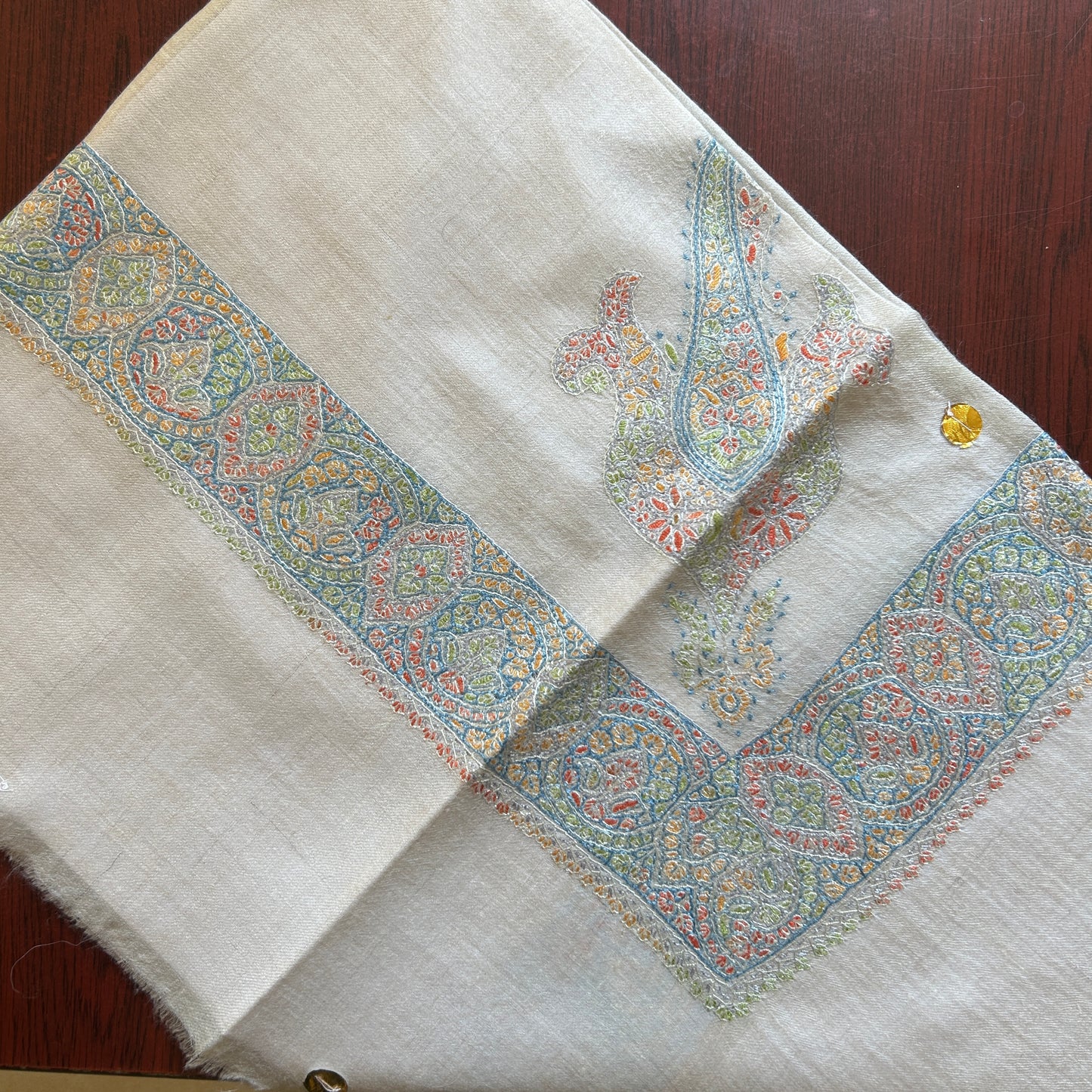 Bright Handmade Pashmina Shawl