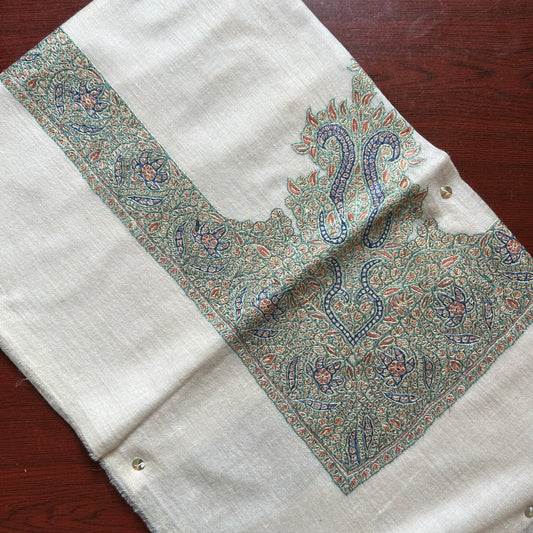 Sea Green Handmade Pashmina Shawl