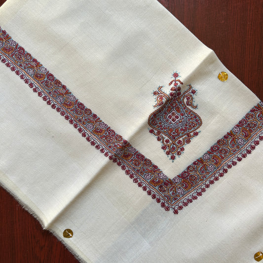 Blue Rustic Royal Handmade Pashmina Shawl