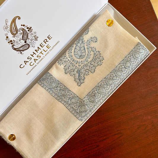Blue Diamond Handmade Pashmina Shawl