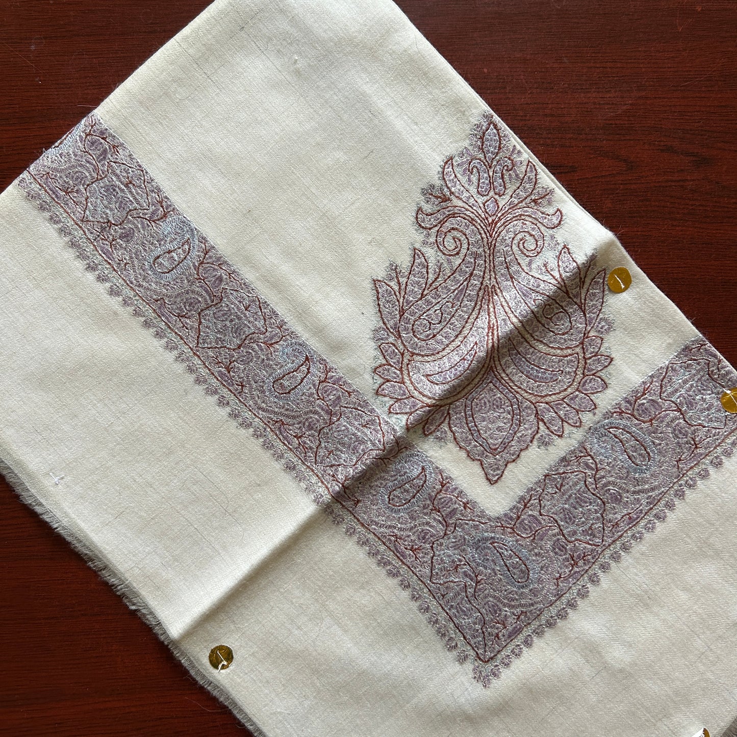 Paisley Mauve Handmade Full Turma