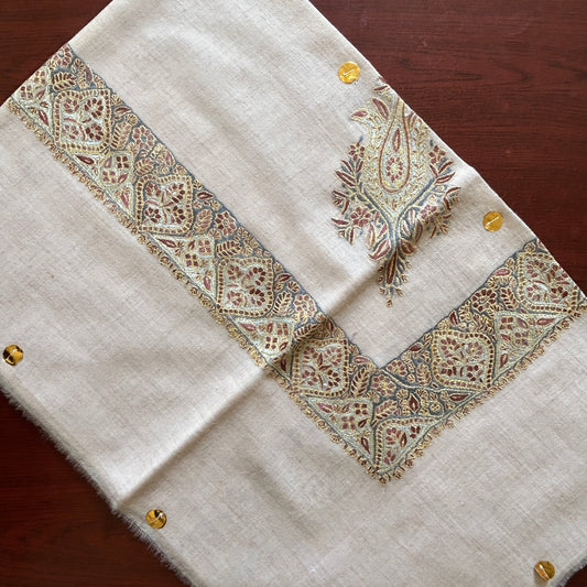 Golden teal Handmade Full Turma