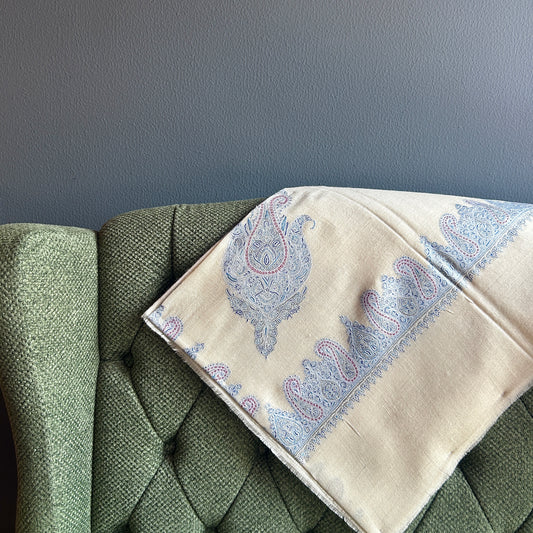 Blue Blossom VIP Pashmina Mussar