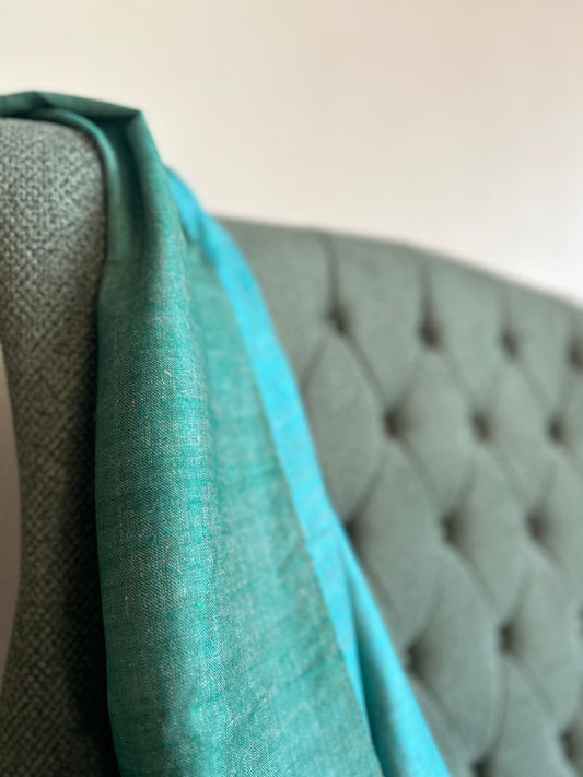 Double Colour Teal Solid